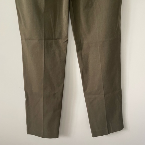 Talbots NWT dark olive green dress pants size 16L - Picture 9 of 10